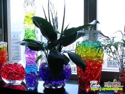 Crystal Soil/Beads Sap Water Jelly Decor 